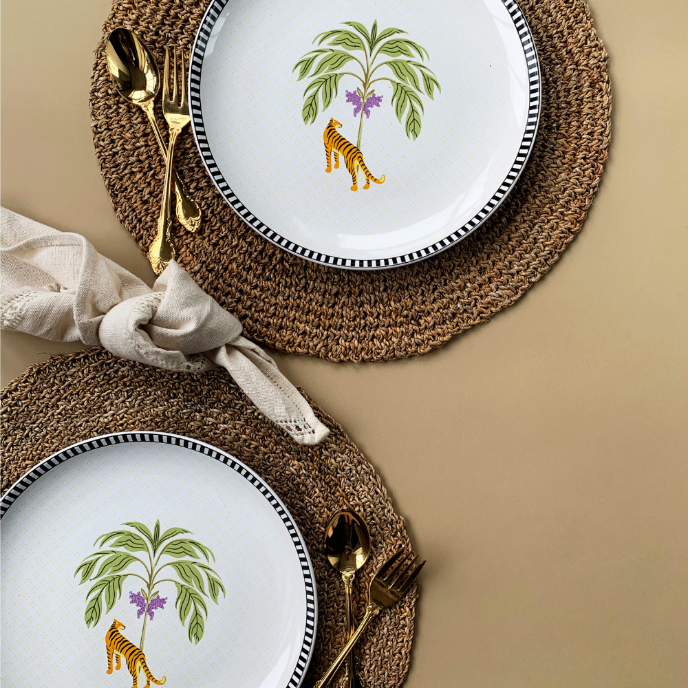 Sundarbans Dinner Plates - Set of 4