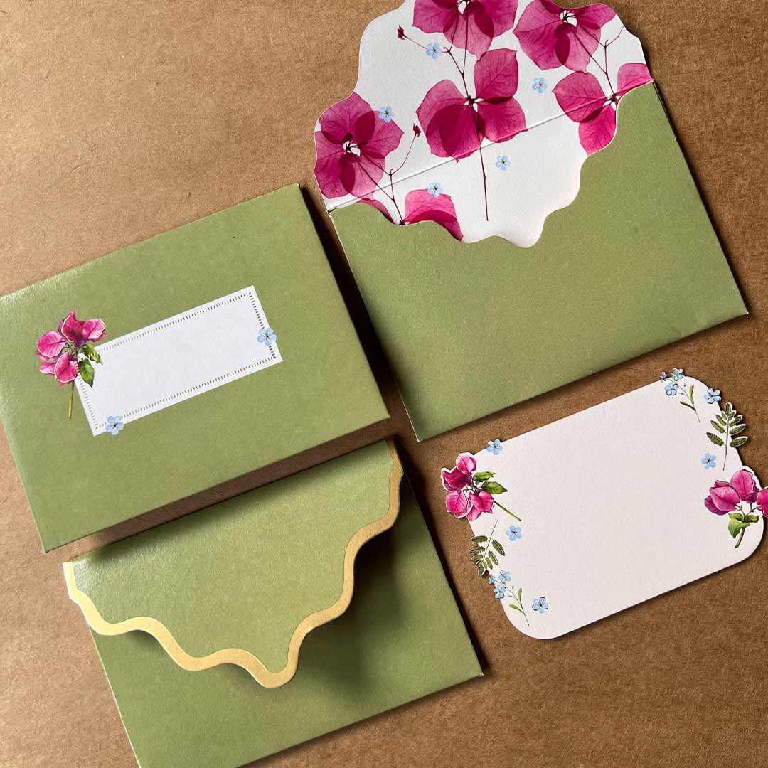 Bougainvillea Stationery Gift Box