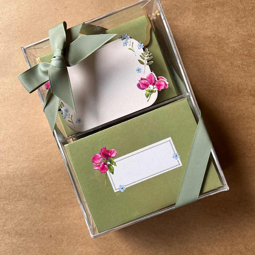 Bougainvillea Stationery Gift Box