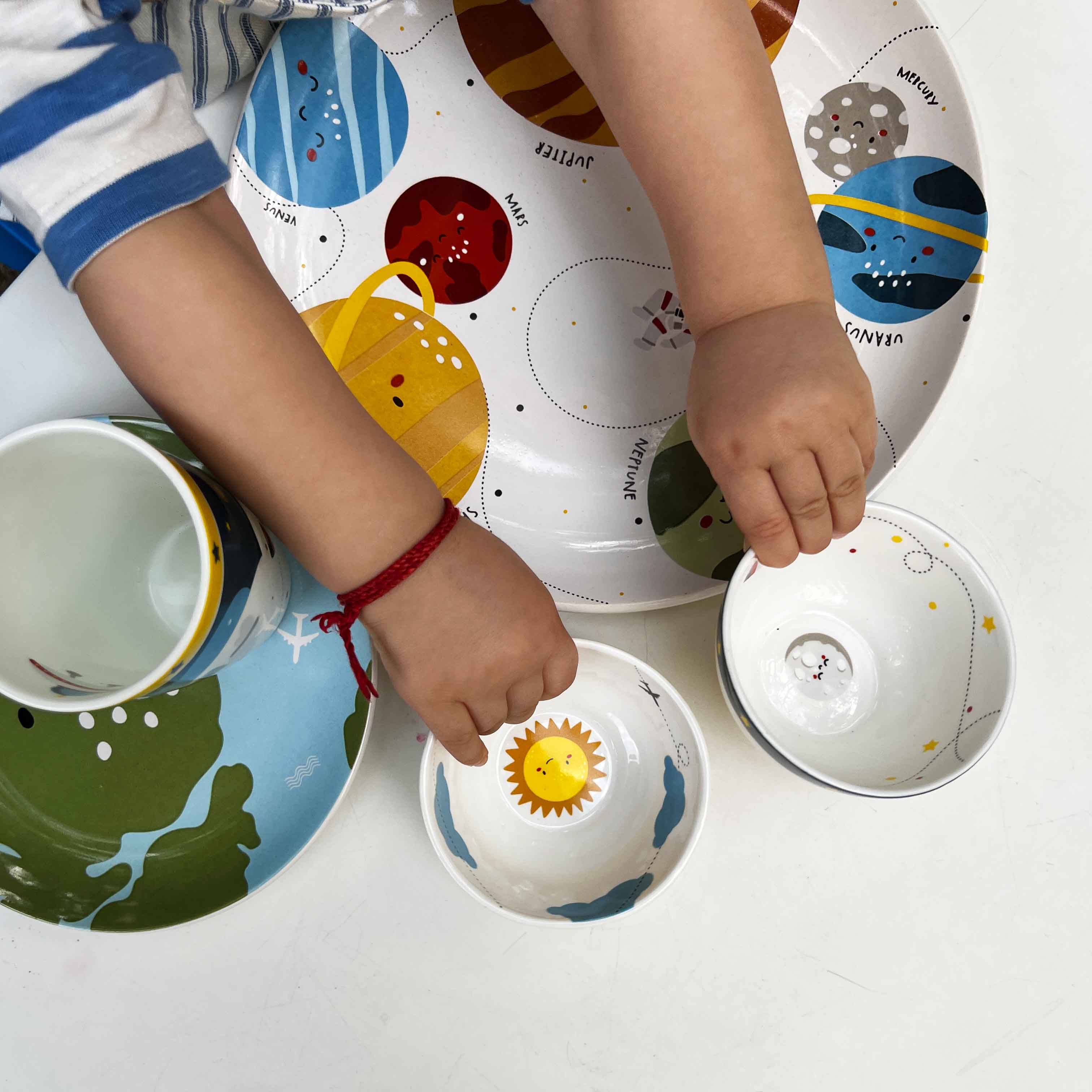 Solar System Children's Dinner Set