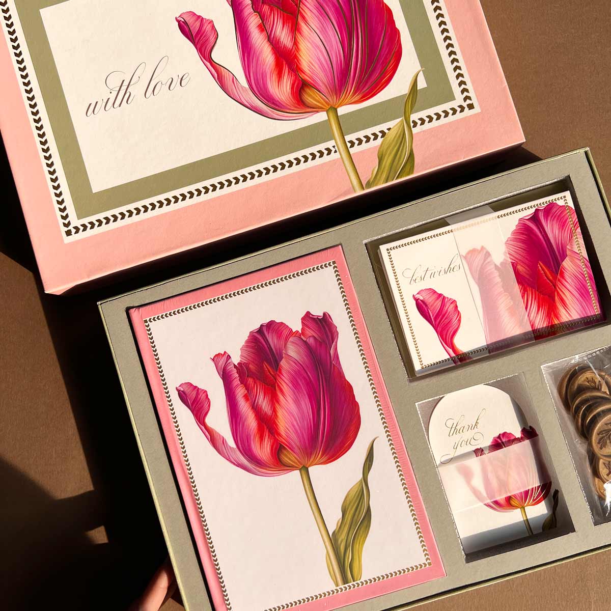 The Tulip : Medium stationery Box