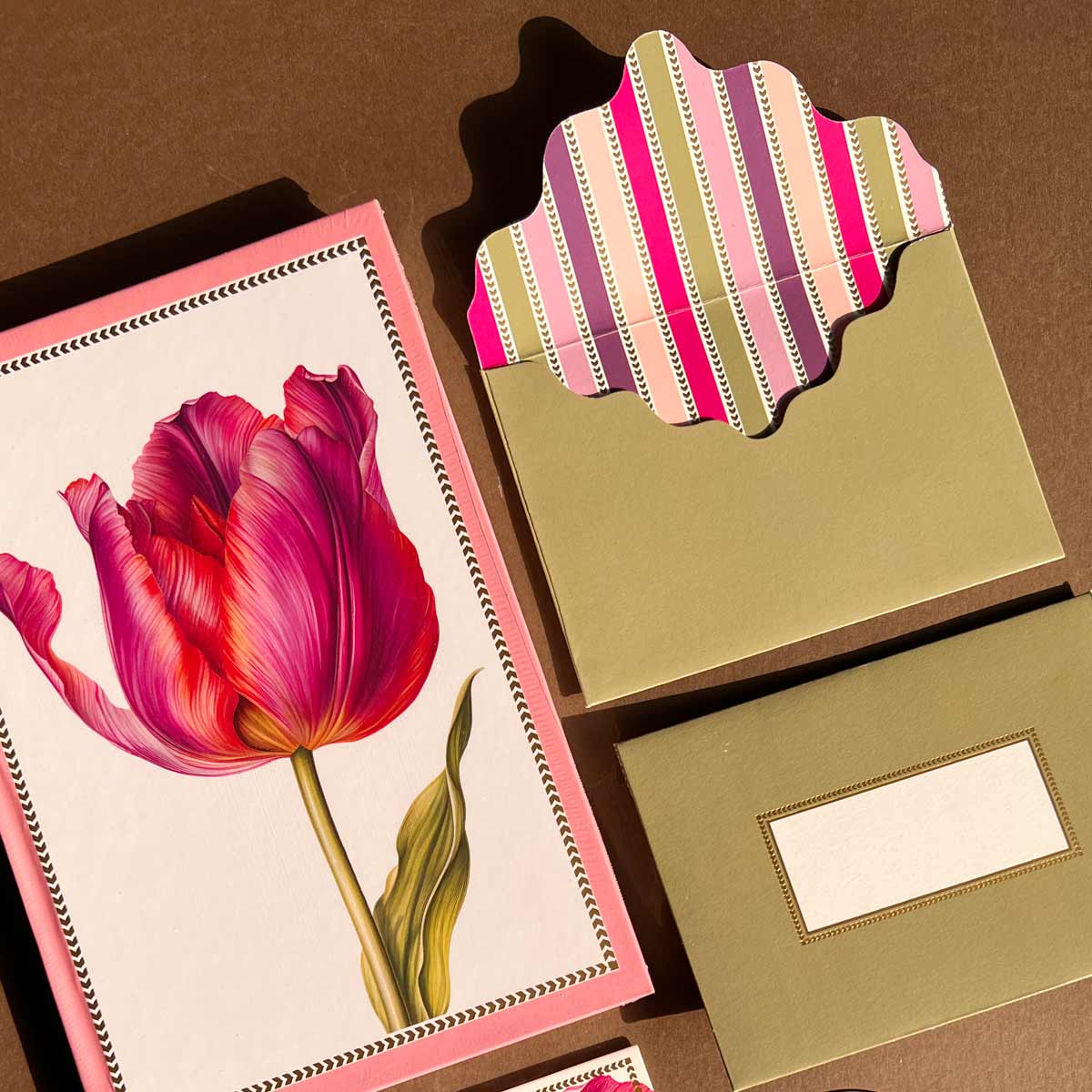 The Tulip : Medium stationery Box