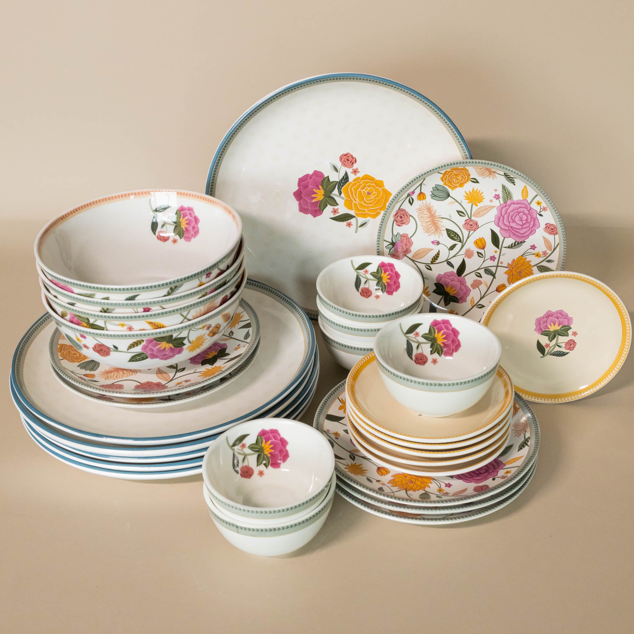 Vasant 28 Pieces Dinner set